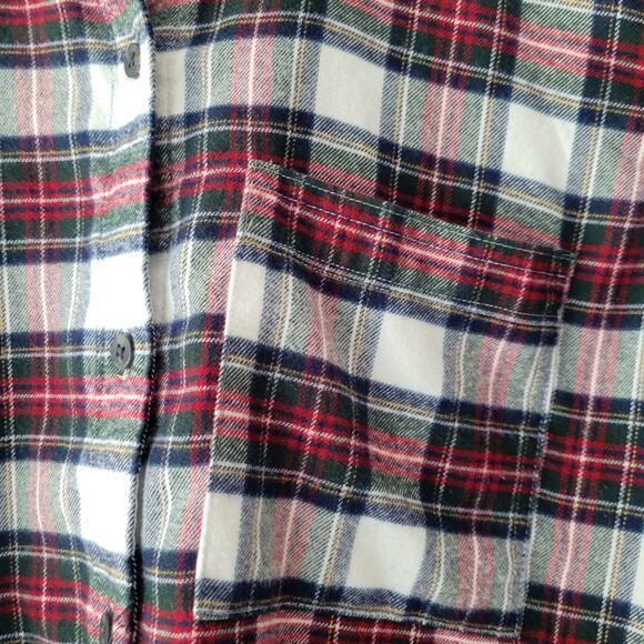 Abercrombie & Fitch Plaid Soft A&F Collection Plaid Flannel Button Down Size S - Picture 3 of 5